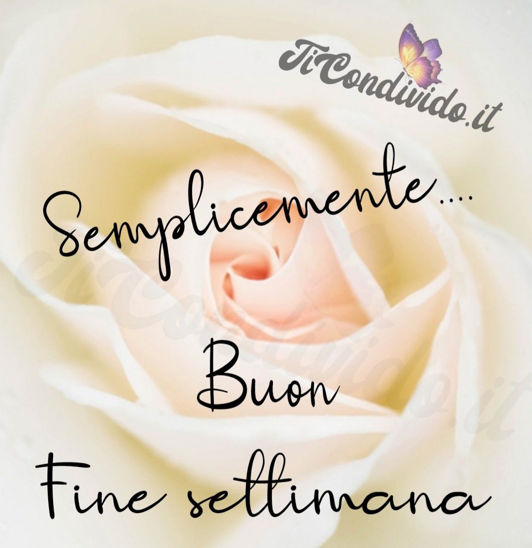 buon weekend