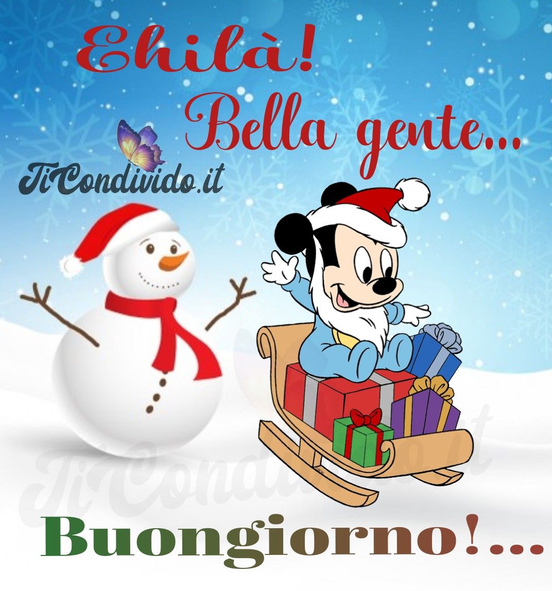 Divertente Buon Giorno Immagini Natalizie.Le Piu Belle Immagini Del Buongiorno Natalizio Buon Natale