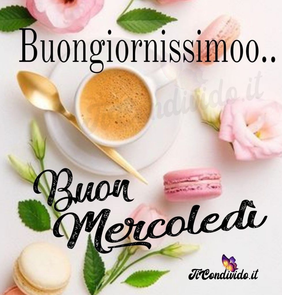 Immagini Buon Mercoledì! Le più Belle Immagini per WhatsApp!