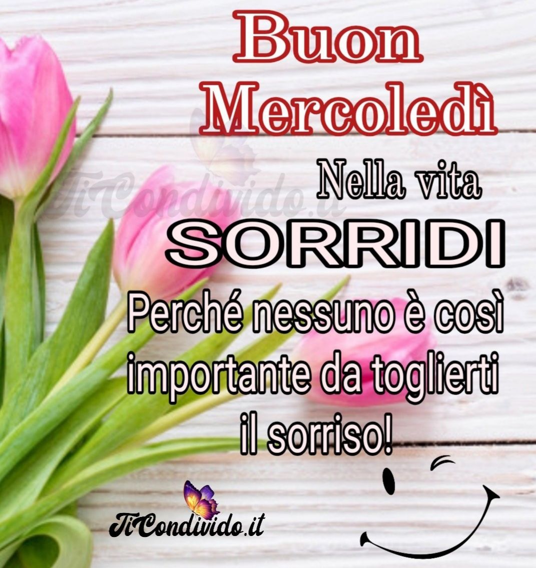 Buon mercoledì