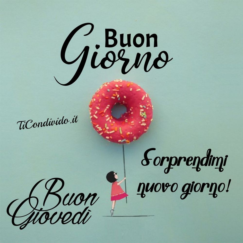 Immagini Buon Giovedì