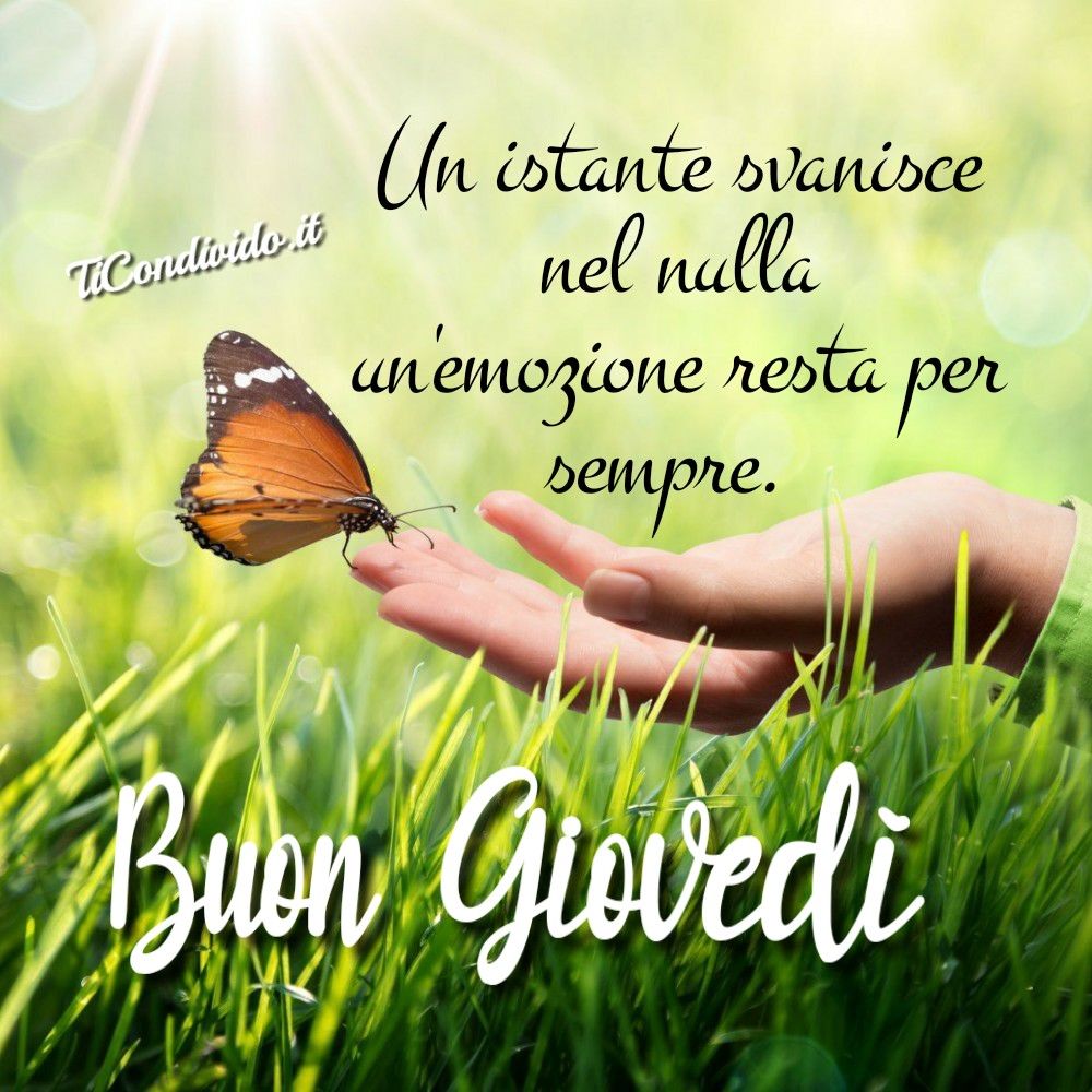 Immagini Buon Giovedì