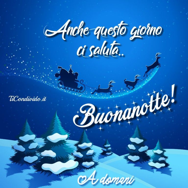 Immagini Buonanotte Natalizia Le Più Belle! Buon Natale!