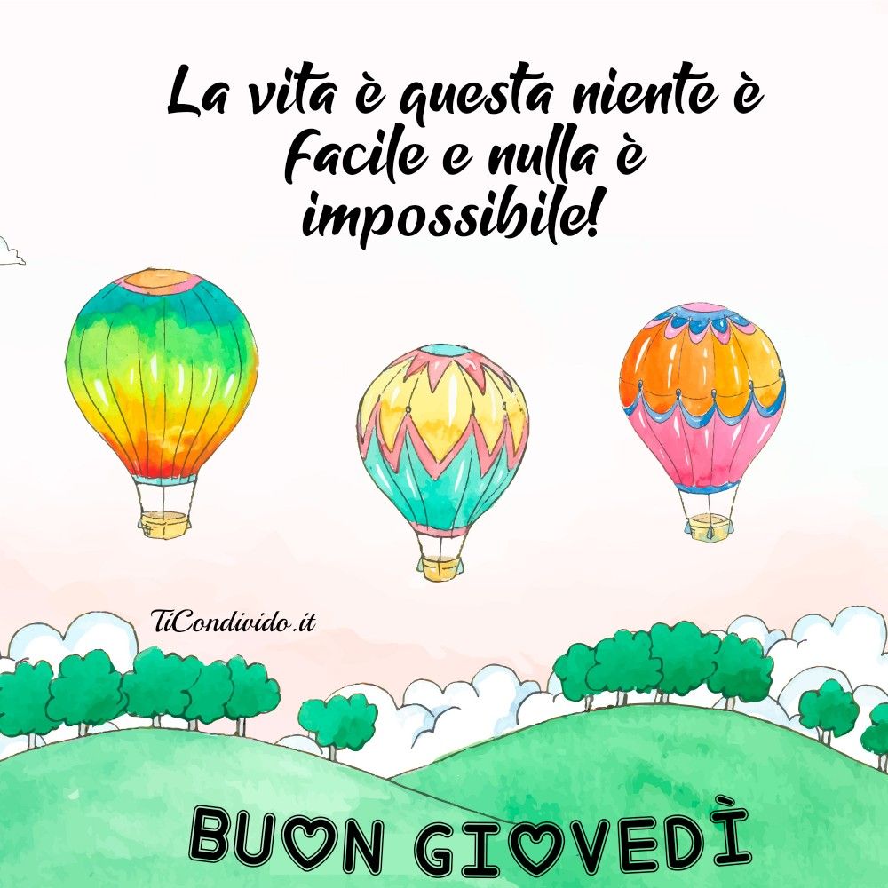 Immagini Buon Giovedì