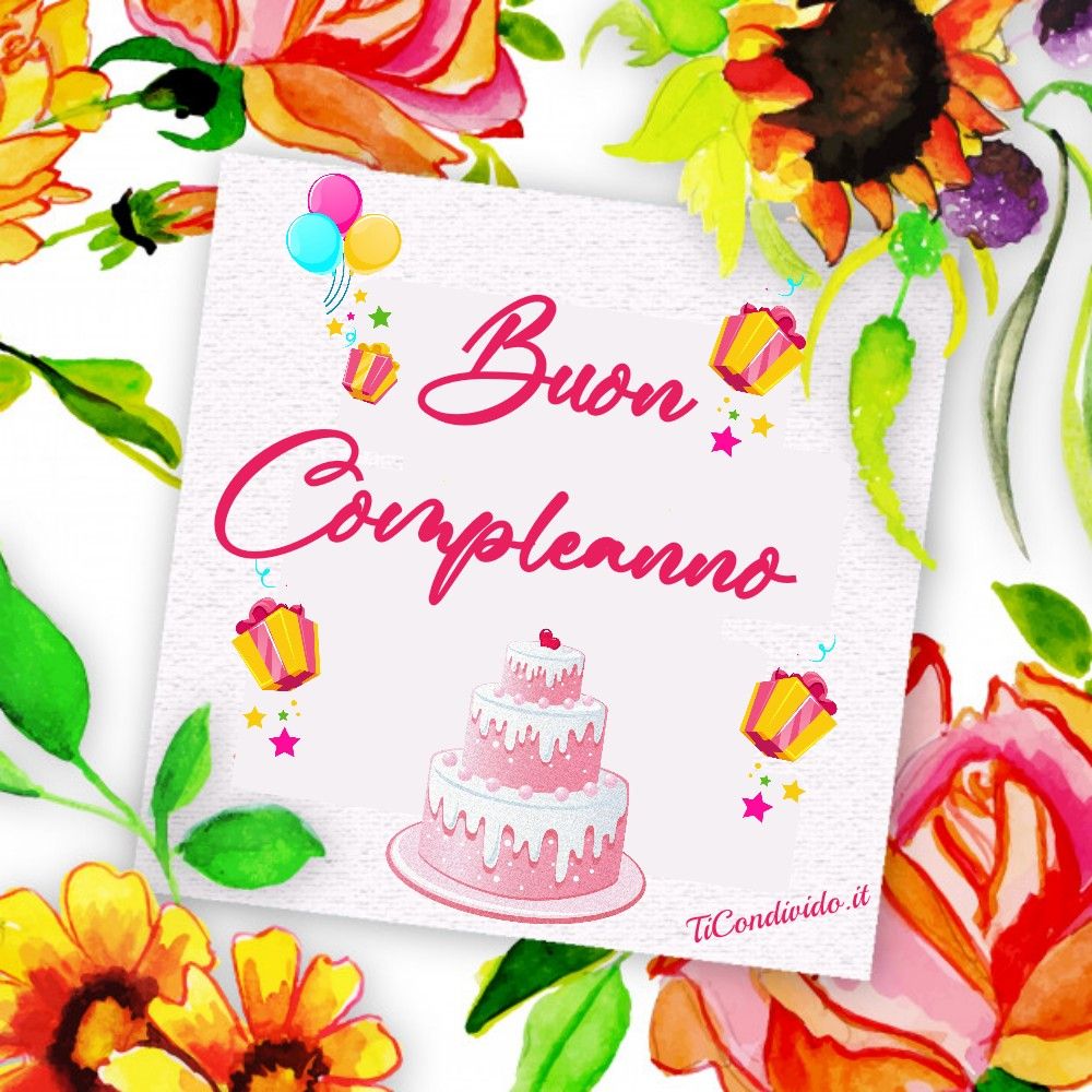 immagini buon compleanno