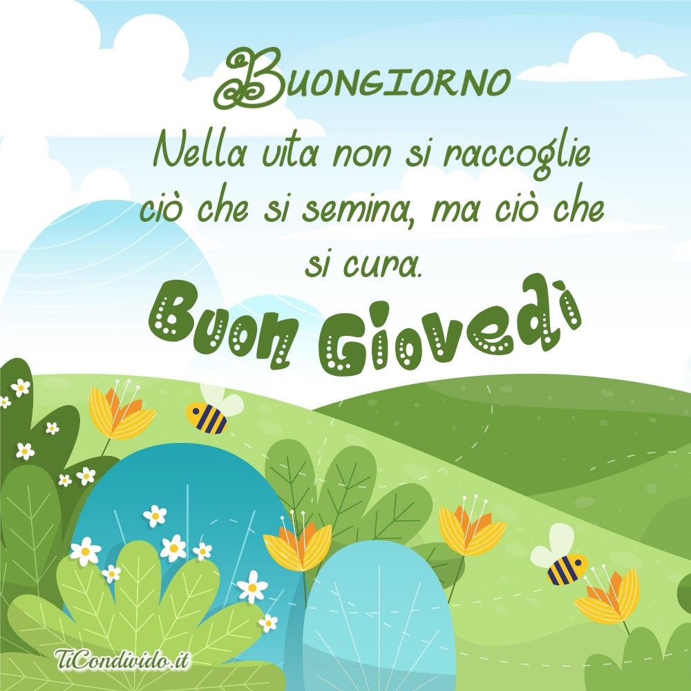 Immagini Buon Giovedì