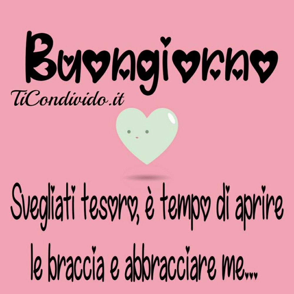 Immagini Buongiorno Amore