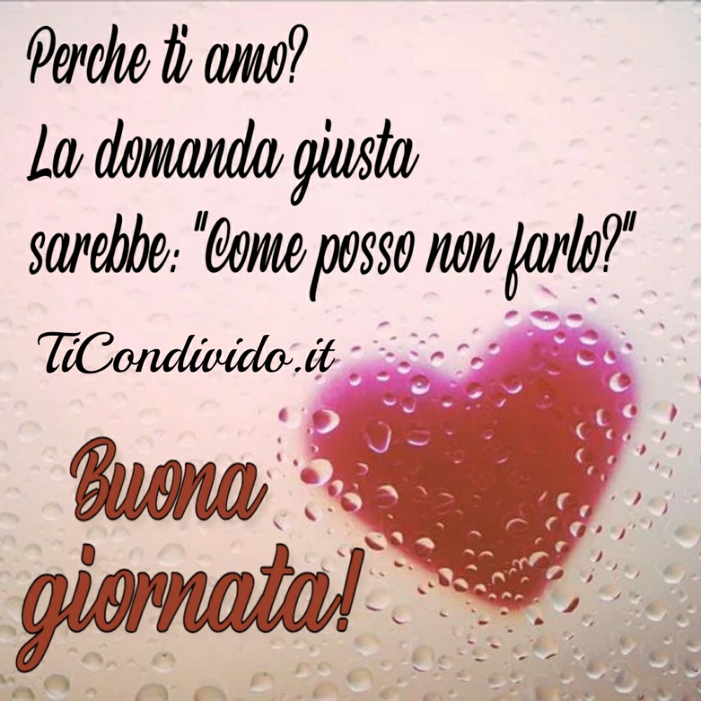 Immagini Buongiorno Amore