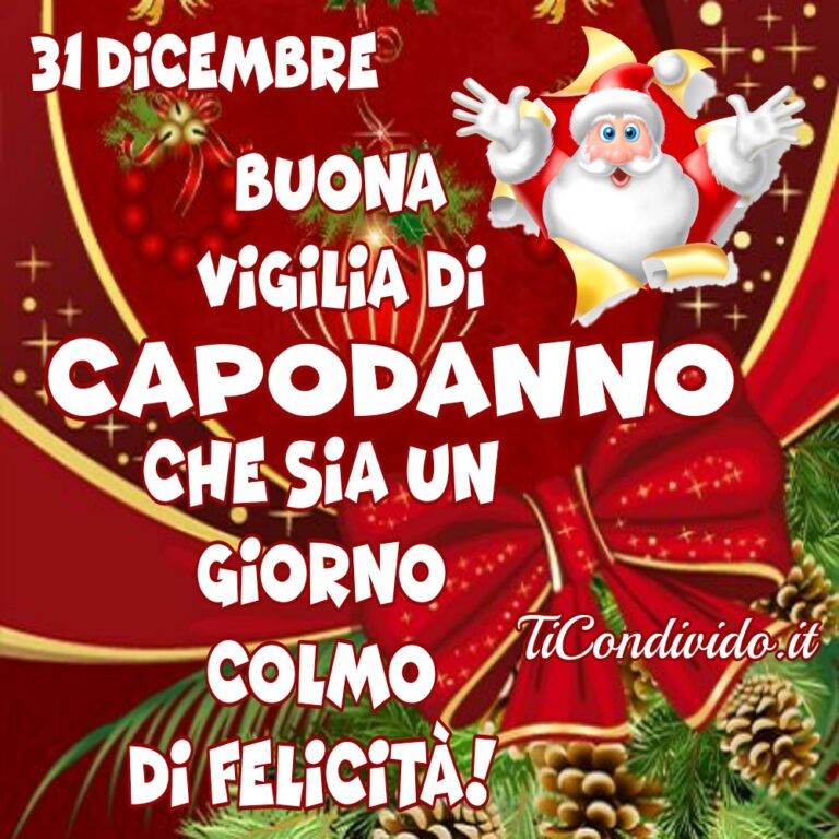 Immagini Vigilia di Capodanno! Le Migliori Immagini Gratis e Originali!