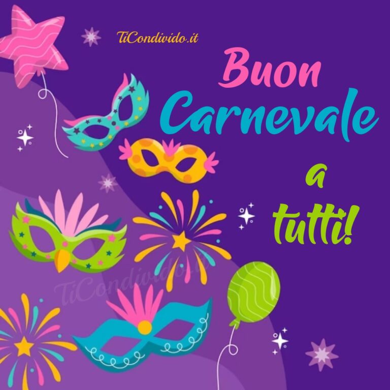 Immagini Buon Carnevale perché a carnevale ogni immagine è speciale!